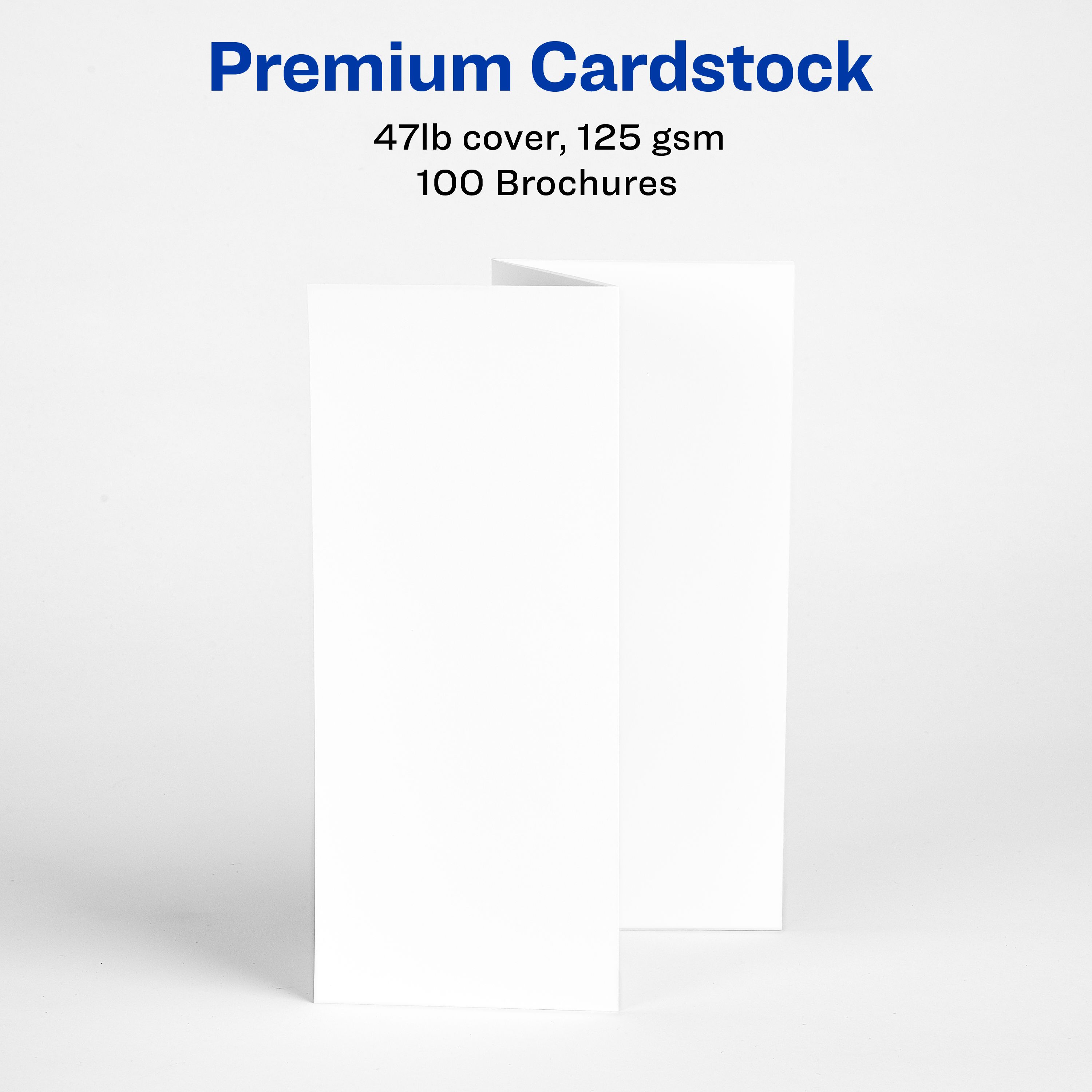 折原ページ Tri-Fold Brochures with Mailing Seals 8324 | Avery | Avery